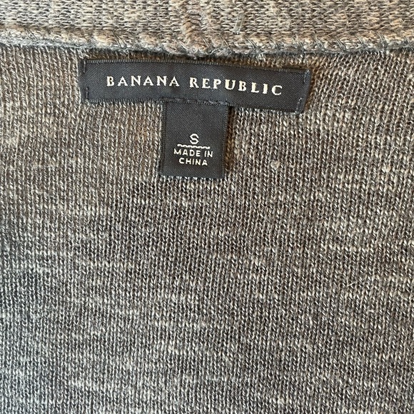 Banana Republic Linen Blend Open Ruffle Cardigan - Picture 6 of 8